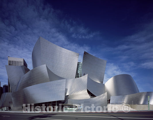 Los Angeles, CA Photo - Modernist Architect Frank Gehry's Walt Disney Concert Hall-