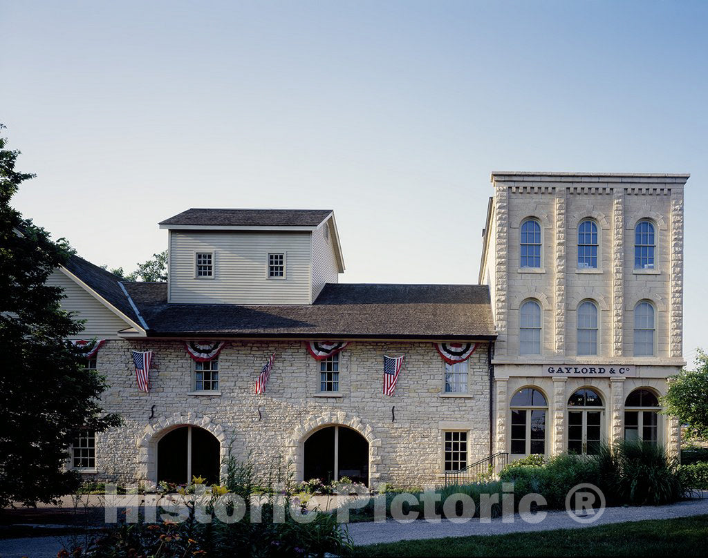 Lockport, IL Photo - The Gaylord Building, a Gateway to The Illinois and Mississippi Canal National Heritage Corridor, Lockport, Illinois