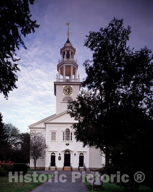 Bailey's Island, ME Photo - First Parish Church, Built in 1809-