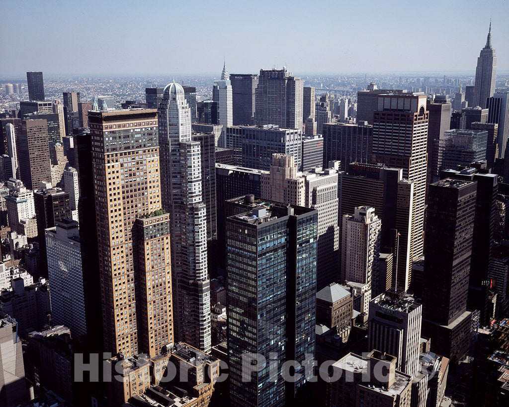 New York, NY Photo - Aerial view of New York City
