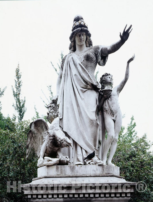 Philadelphia, PA Photo - Religious Liberty Statue, Philadelphia, Pennsylvania, commissioned by B'nai Brith and executed by Moses Ezekiel for the 1976 U.S. Bicentennial