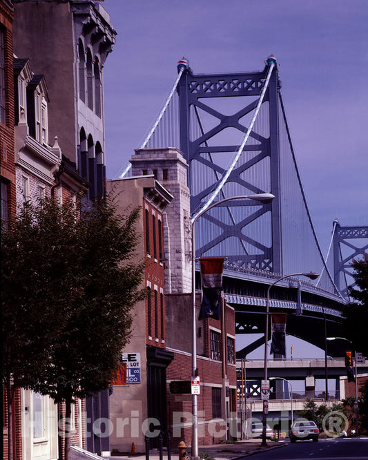 Philadelphia, PA Photo - Benjamin Franklin Bridge, Philadelphia, Pennsylvania