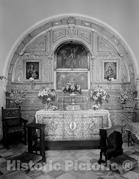 San Juan, PR Photo - Altar in a Chapel, San Juan, Puerto Rico
