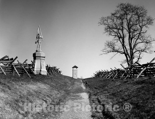 Photo - Antietam Battle Field,Bloody Lane, Sharpsburg, Maryland- Fine Art Photo Reporduction
