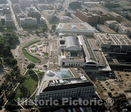 Washington, D.C. Photo - Aerial View of Union Station, Washington, D.C.