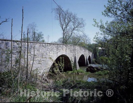 Photo - The 1839 Rose's Mill Bridge Over Antietam Creek, Funkstown, Maryland- Fine Art Photo Reporduction
