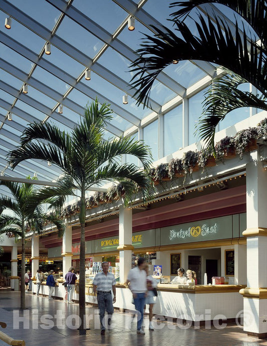 United States Photo - Shopping mall Food Court Stands