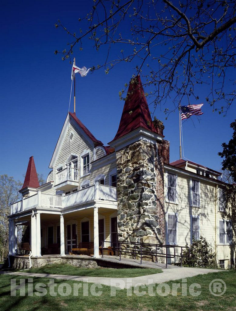 Photo - Clara Barton House, home of the founder of the American Red Cross, Washington, D.C.- Fine Art Photo Reporduction