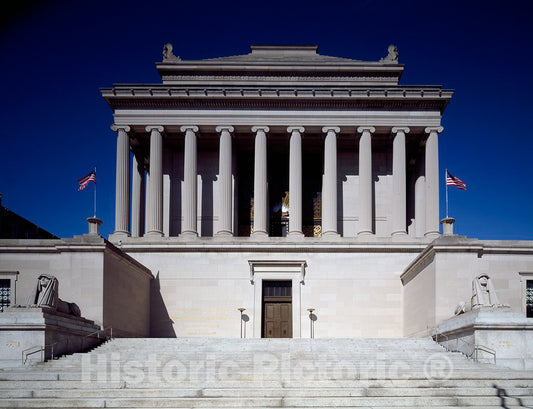 Photo - National Archives Main Building in Downtown Washington, D.C.- Fine Art Photo Reporduction