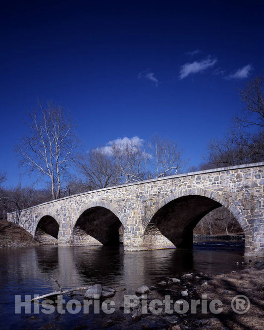 Photo - Burnside Bridge at Antietam National Park, Maryland- Fine Art Photo Reporduction