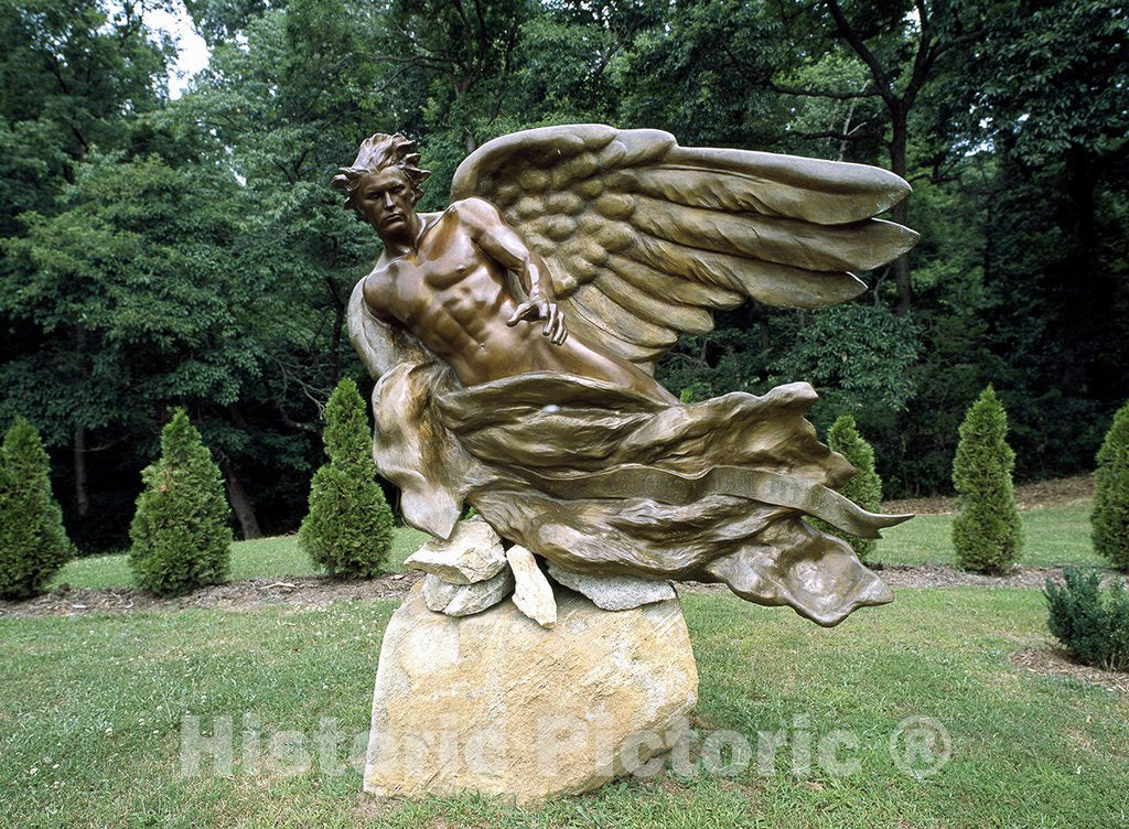 Hume, VA Photo - Sculpture by Frederick Hart on his Farm in Hume, Virginia