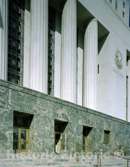 Photo - Architectural Details of The U.S. Courthouse in Los Angeles, California- Fine Art Photo Reporduction