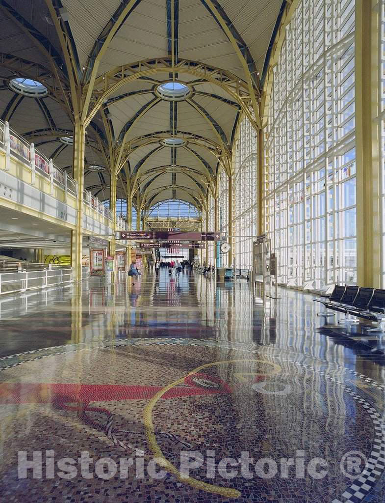 Photo - Terminal at Ronald Reagan Washington National Airport, Alexandria, Virginia- Fine Art Photo Reporduction