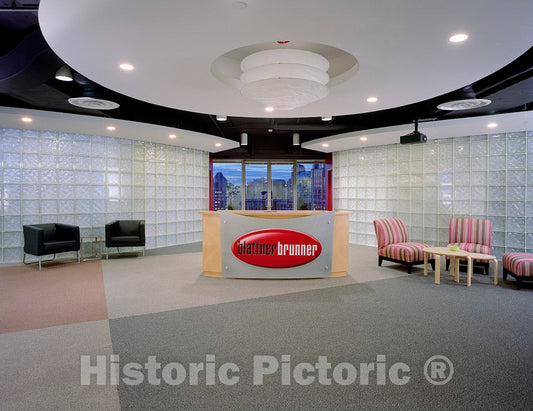 Photo - Interior of The Blattner Brunner Marketing Firm, Washington, D.C.- Fine Art Photo Reporduction