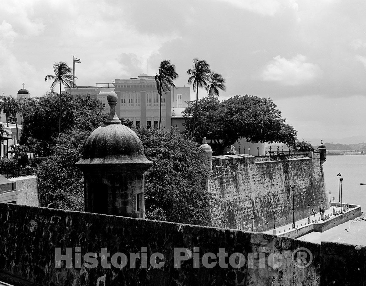 San Juan, PR Photo - Fortification at San Juan Harbor, Puerto Rico