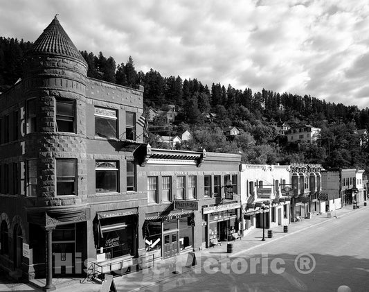Photo - This Old Mining Town has seen Many restorations, financed by Revenue from Casino Gambling. Deadwood, South Dakota- Fine Art Photo Reporduction