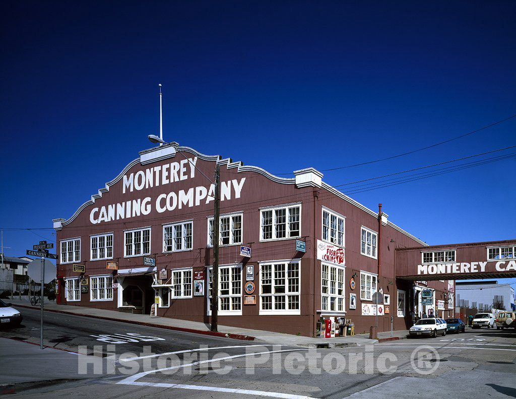 Monterey, CA Photo - Building on fabled Cannery Row, Monterey, California