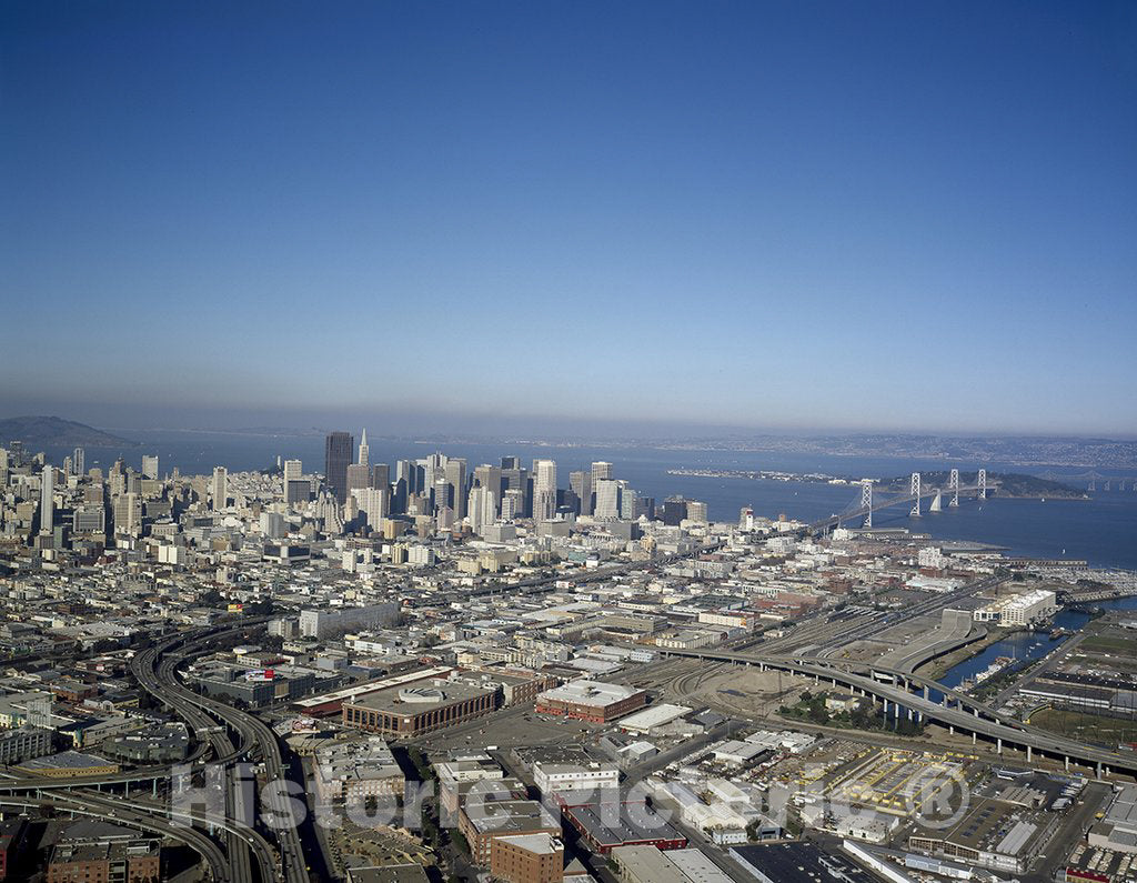 San Francisco, CA Photo - Aerial View of Downtown San Francisco, California