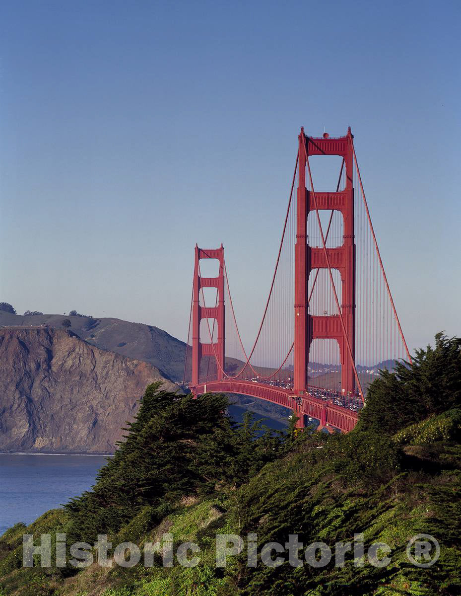 Photo- Golden Gate Bridge, San Francisco, California 2 Fine Art Photo Reproduction