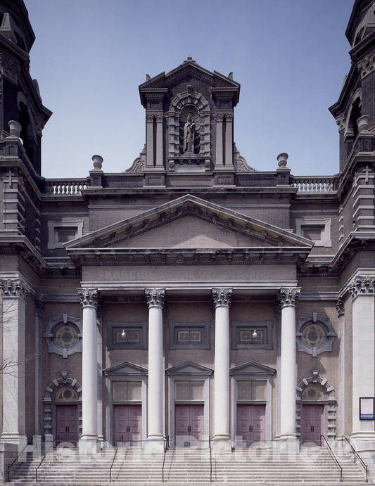 Chicago, IL Photo - Holy Trinity Catholic Church, which Holds Some Services in Polish, Chicago, Illinois