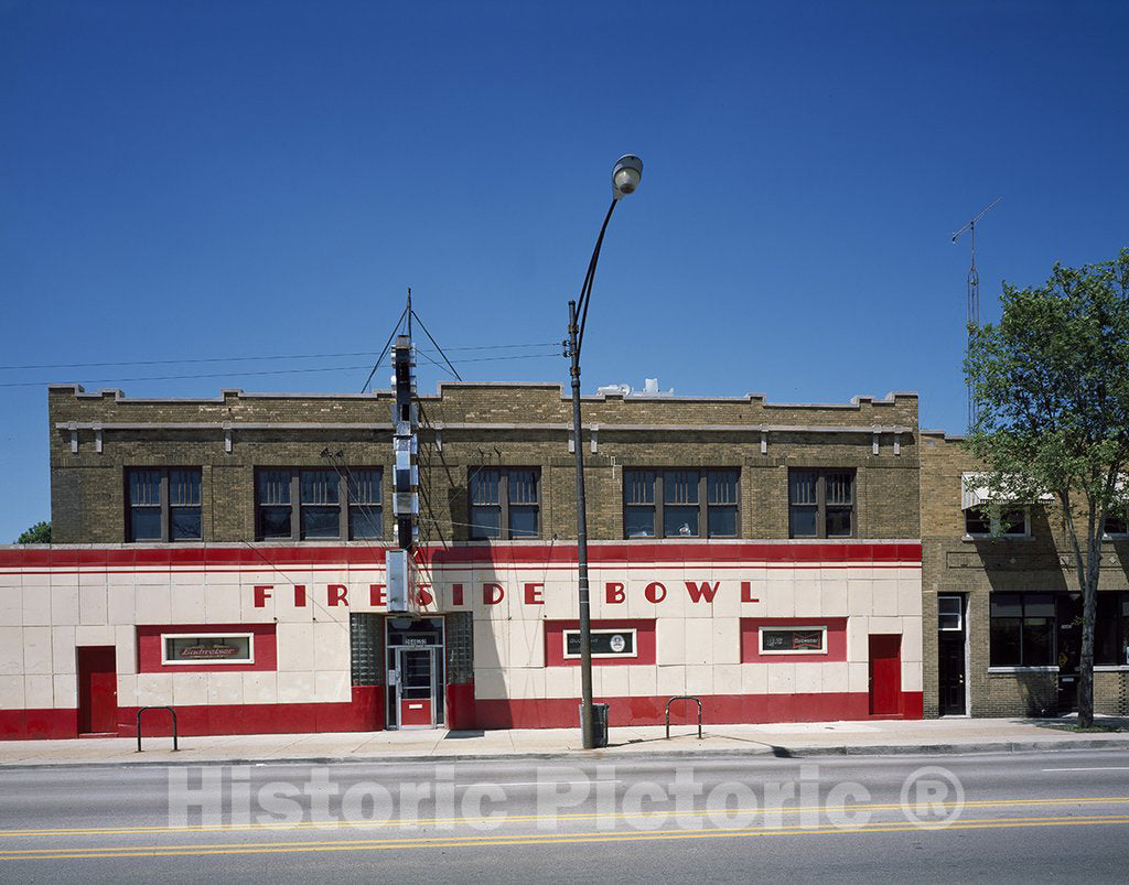 Chicago, IL Photo - Bowling Alley, Chicago, Illinois