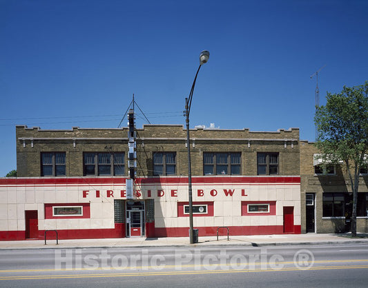 Chicago, IL Photo - Bowling Alley, Chicago, Illinois