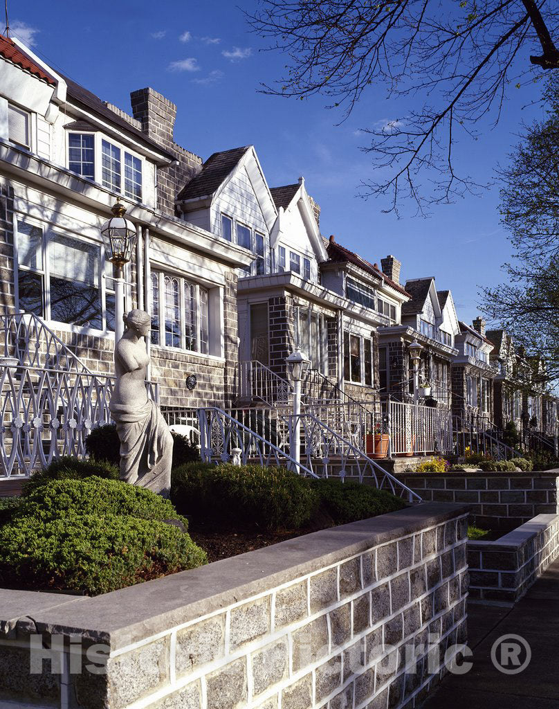 Philadelphia, PA Photo - Row Houses in Philadelphia, Pennsylvania