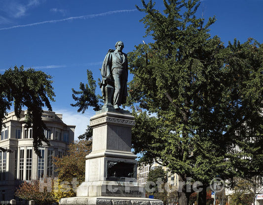 Washington, D.C. Photo - Daniel Webster Statue in Washington, D.C.
