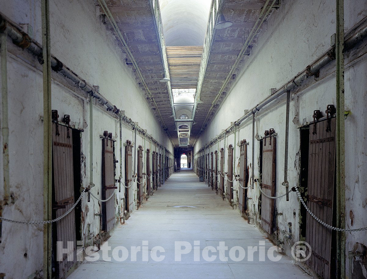 Philadelphia, PA Photo - Eastern State Penatentury cellblock-