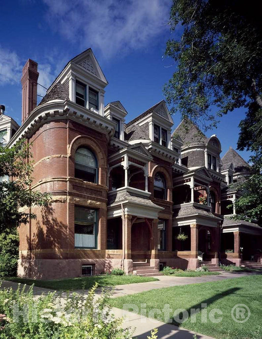 Photo - Row Houses in Denver, Colorado- Fine Art Photo Reporduction