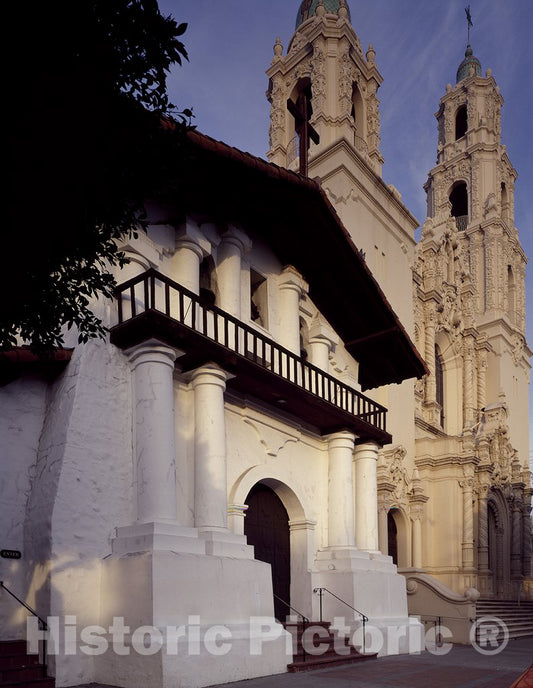 San Francisco, CA Photo - The 1791 Mission Dolores, The Oldest-Standing Building in San Francisco, CA
