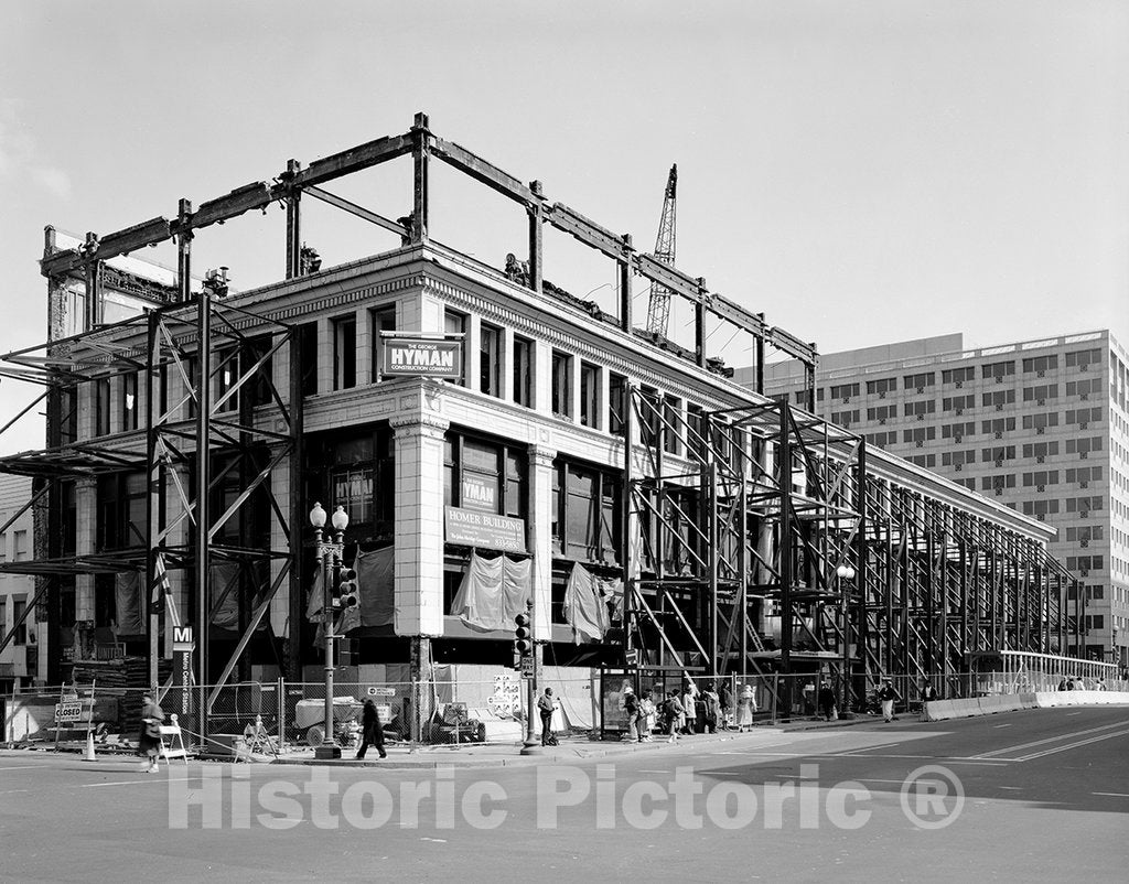 Photo - The Homer Building, a Downtown Office Building, Washington, D.C.- Fine Art Photo Reporduction