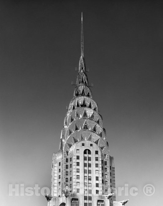 New York, NY Photo - Pinnacle of The Chrysler Building, New York, New York
