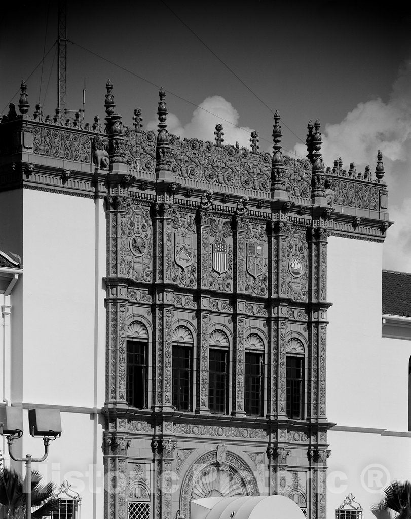 San Juan, PR Photo - Building Detail, San Juan, Puerto Rico