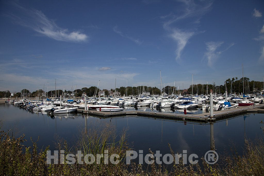 Westport, CT Photo - Sanatuck Harbor in Westport, Connecticut