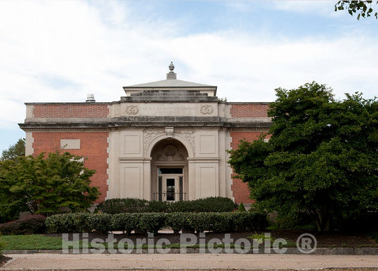 Photo- The B.C. Scranton Library Built in 1900 by Architect Henry Bacon in Madison, Connecticut 1 Fine Art Photo Reproduction