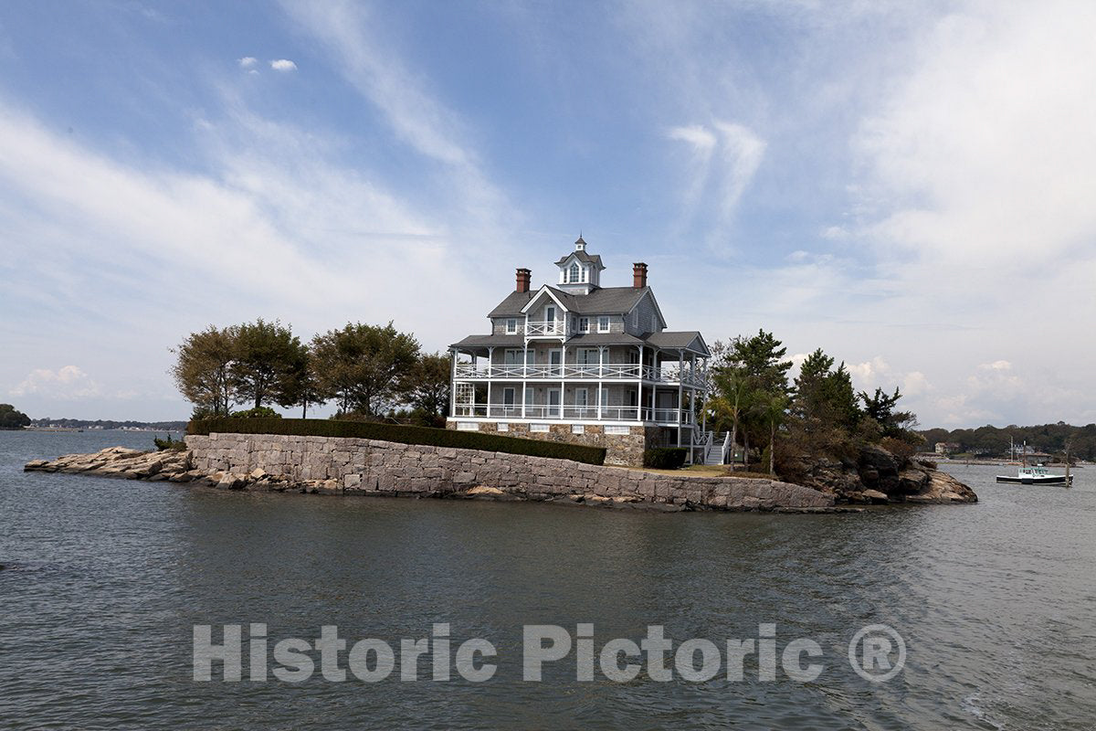 Branford, CT Photo - Thimble Islands Archipelago in The Long Island Sound-