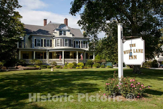 Photo - The West Lane Inn, Ridgefield, Connecticut- Fine Art Photo Reporduction