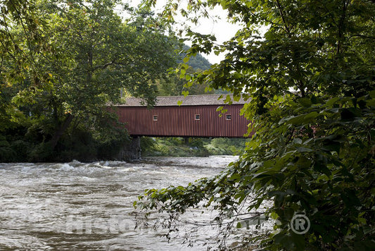 Connecticut Photo - Cornwall Bridge in Connecticut