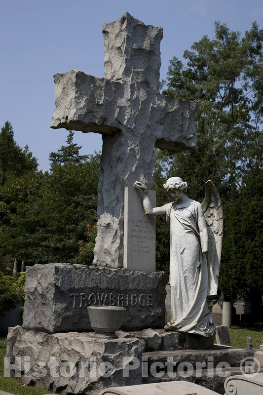 Photo- Cemetery, Connecticut 1 Fine Art Photo Reproduction