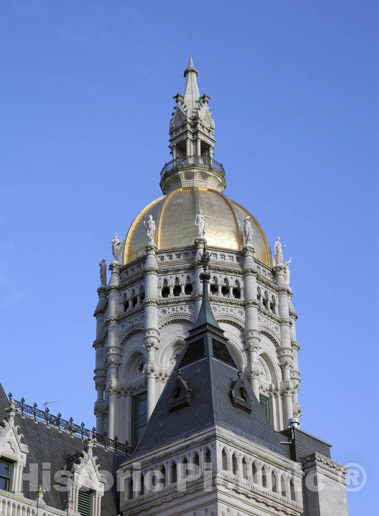Photo- The Capitol of Connecticut Located in Hartford 1 Fine Art Photo Reproduction