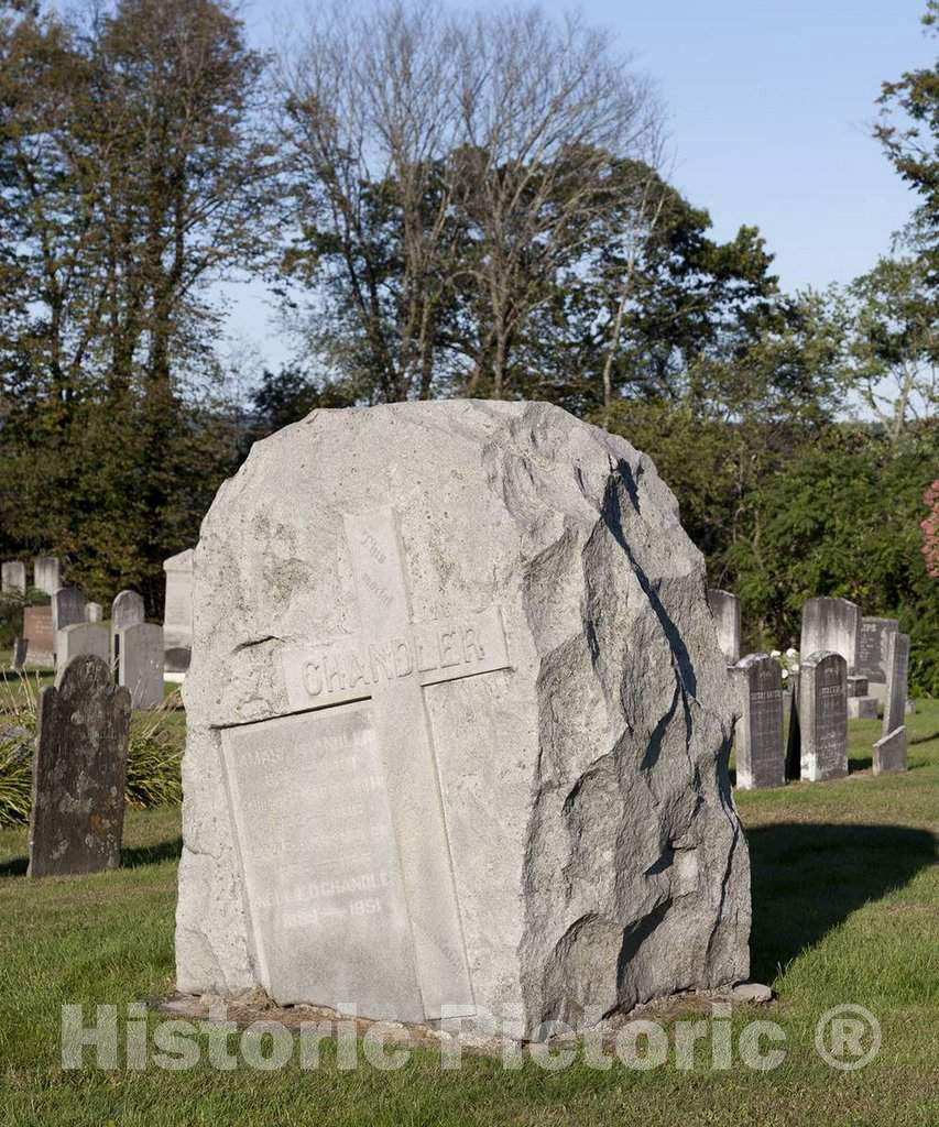 Photo- Woodstock Hill Cemetery, Connecticut 1 Fine Art Photo Reproduction