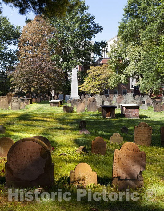 Hartford, CT Photo - Ancient Cemetery, Hartford, Connecticut