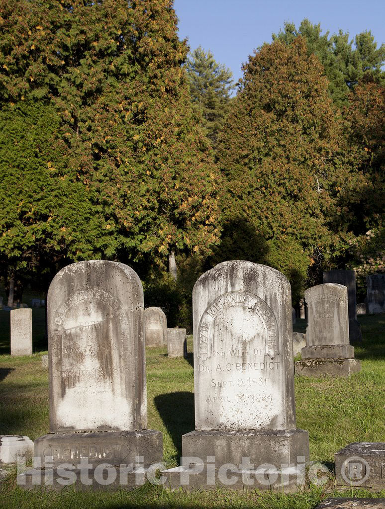 Cornwall, CT Photo - Cornwall Cemetery, Cornwall, Connecticut