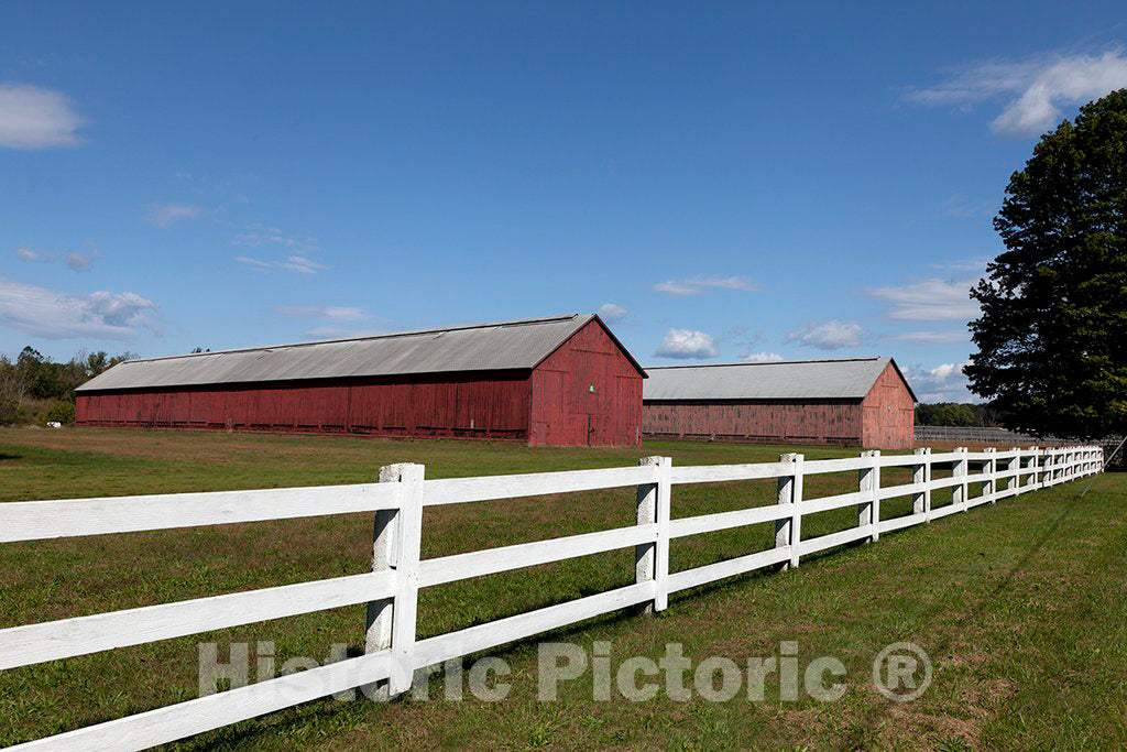 Photo- Tobacco barns in Windsor, Connecticut 10 Fine Art Photo Reproduction