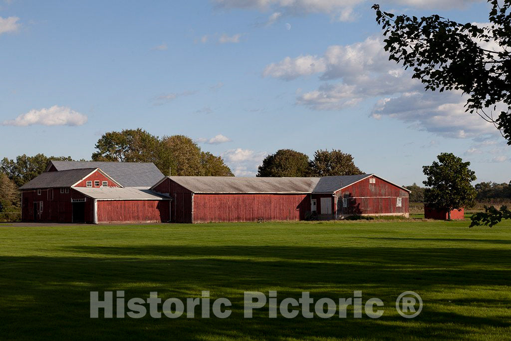 Photo- Tobacco barns in Suffield, Connecticut 5 Fine Art Photo Reproduction