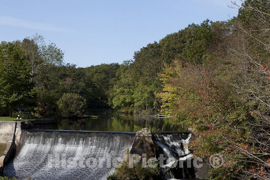 Centerbrook, CT Photo - Waterfall in Centerbrook, Connecticut