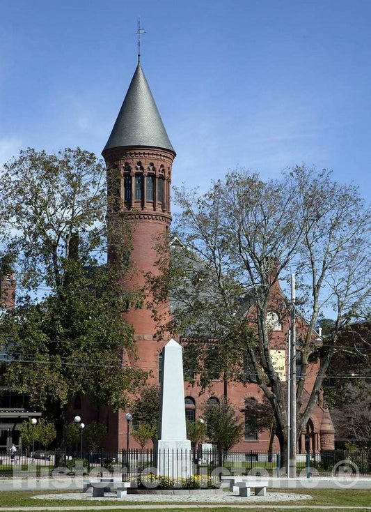 Photo- Norwich Free Academy (NFA) Founded in 1854, Norwich, Connecticut 1 Fine Art Photo Reproduction