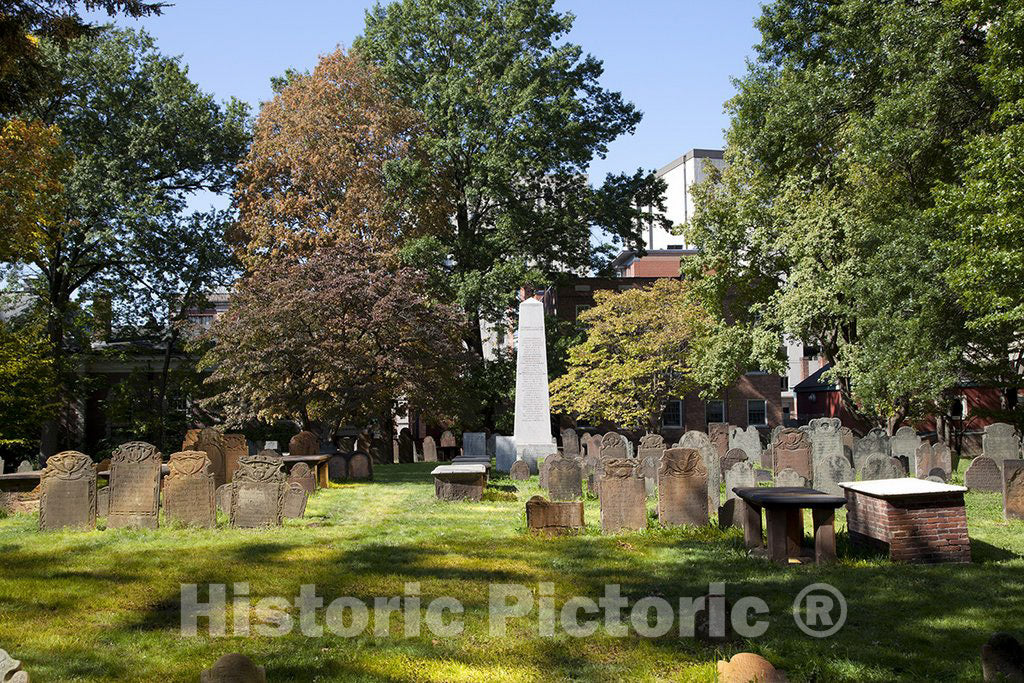 Hartford, CT Photo - Ancient Cemetery, Hartford, Connecticut