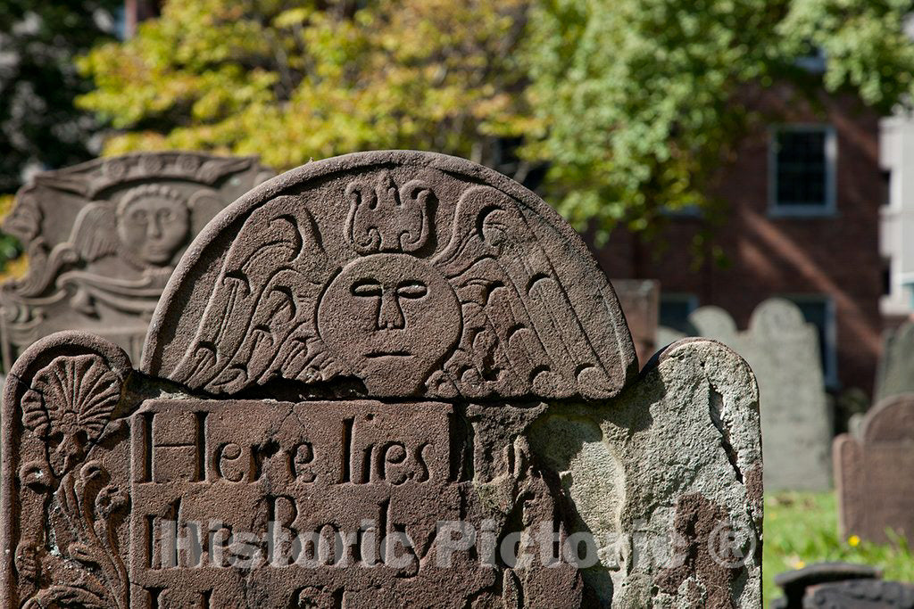 Photo- Ancient Cemetery, Hartford, Connecticut 2 Fine Art Photo Reproduction